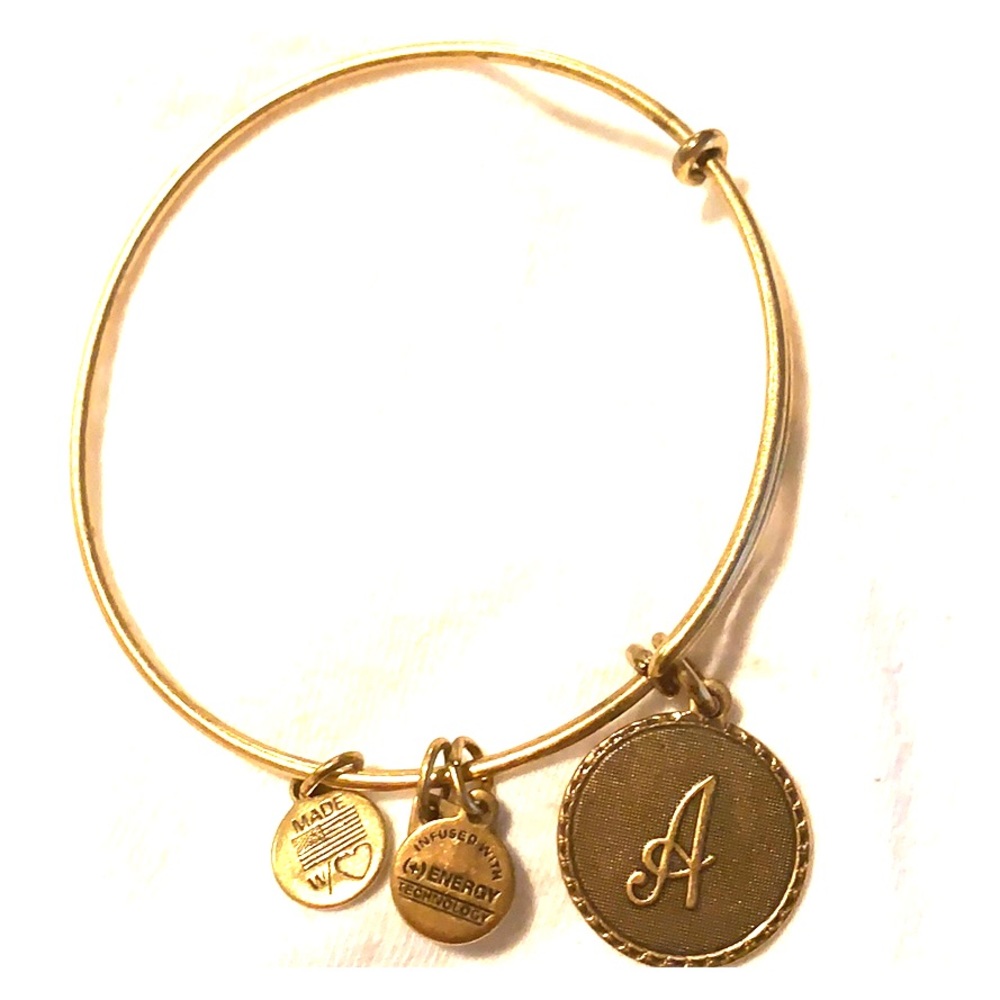 Alex and Ani A Charm Bracelet
